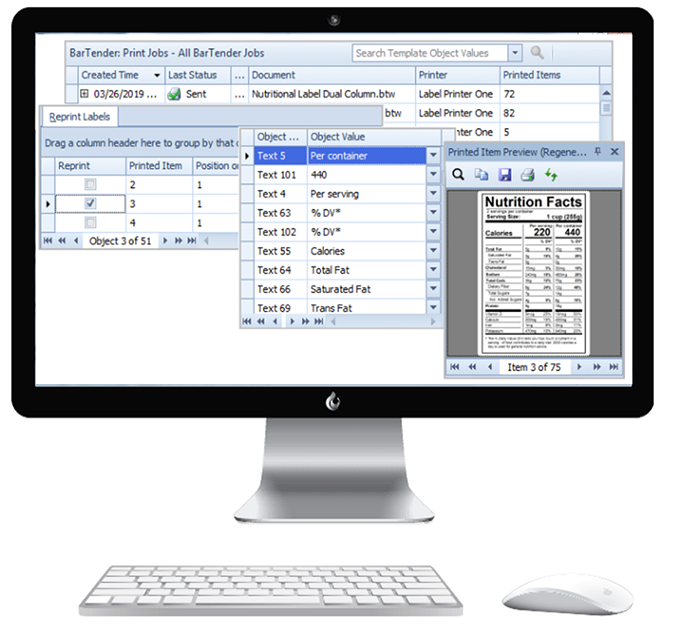 BarTender 2019 引入了新的数据库工具和提供程序